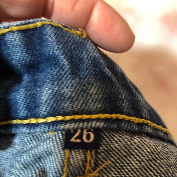 CARMAR High Waisted Mom Distressed Jeans - Picture 4 of 8